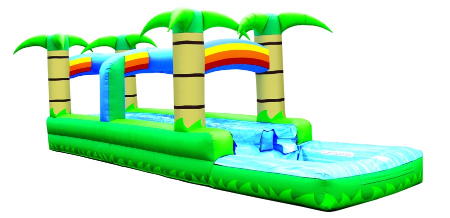 30' Tropical Dual Lane Slip'n Slide